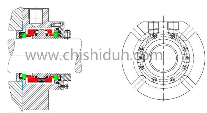 替代集裝式Chesterton GDS機(jī)械密封